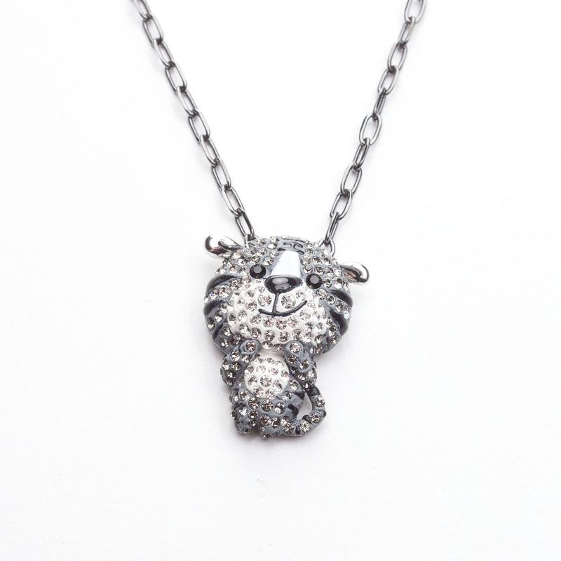 Zodiac Grey / Ruthenium-plated