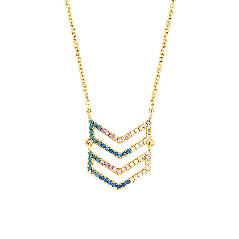 Venice Pendant Necklace 18k Yellow Gold